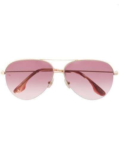 Victoria Beckham солнцезащитные очки-авиаторы VB90S VB90S
