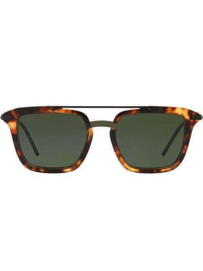 Dolce & Gabbana Eyewear солнцезащитные очки в квадратной оправе DG432762371
