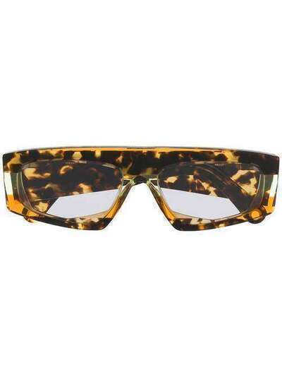Jacquemus солнцезащитные очки Yauco в оправе черепаховой расцветки 201AC0774071