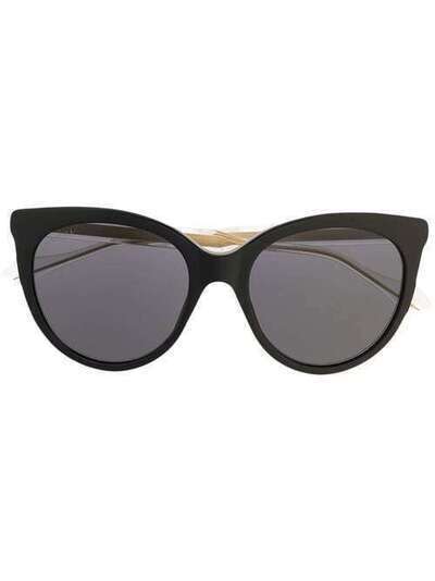Gucci Eyewear солнцезащитные очки с прозрачными дужками GG0565S001