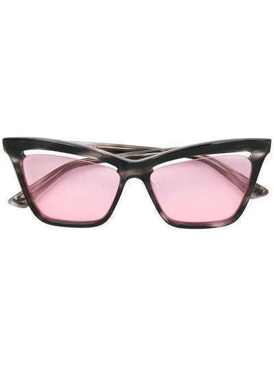 McQ Alexander McQueen солнцезащитные очки в оправе 'кошачий глаз' MQ0156S