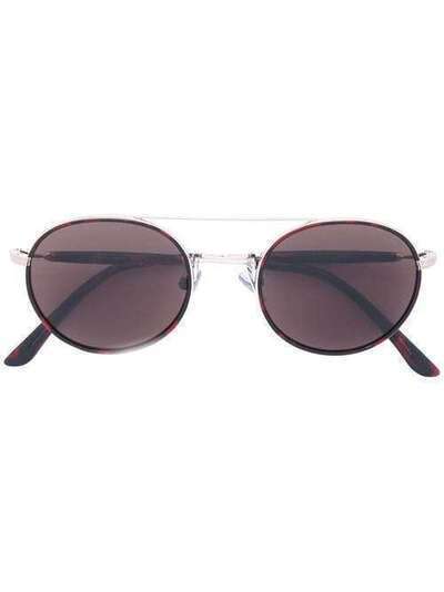 Giorgio Armani круглые солнцезащитные очки с затемненными линзами AR6056J
