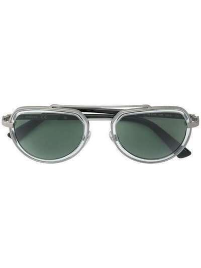 Diesel солнцезащитные очки-авиаторы DL02665309N