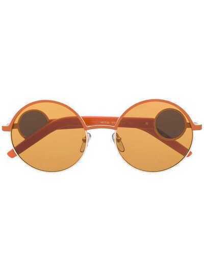 Marni Eyewear солнцезащитные очки в круглой оправе ME112S