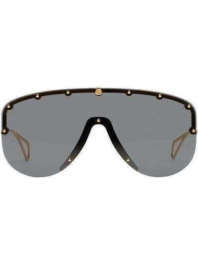 Gucci Eyewear солнцезащитные очки Mask 610414I3330