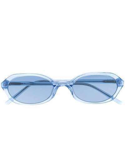 DKNY овальные солнцезащитные очки с затемненными линзами DK501S