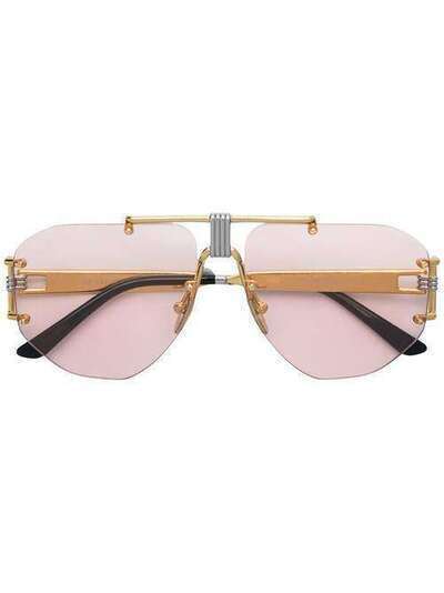 Celine Eyewear солнцезащитные очки-"авиаторы" CL40039U