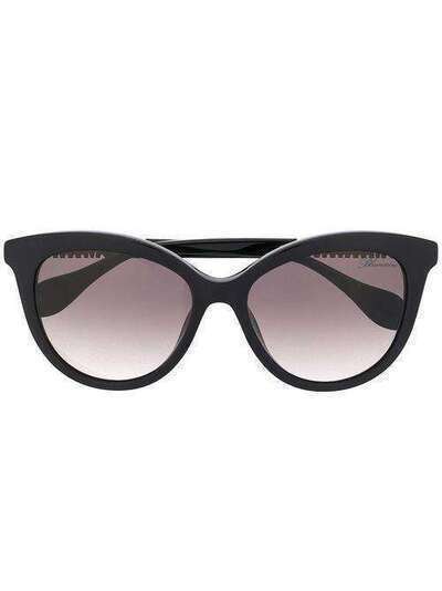 Blumarine массивные солнцезащитные очки в оправе 'кошачий глаз' SBM733S