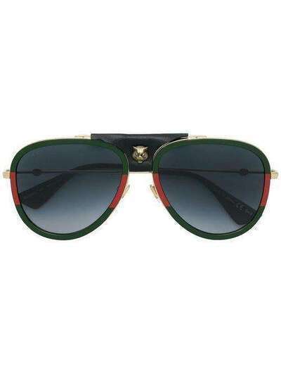 Gucci Eyewear Aviator sunglasses 461704I3338