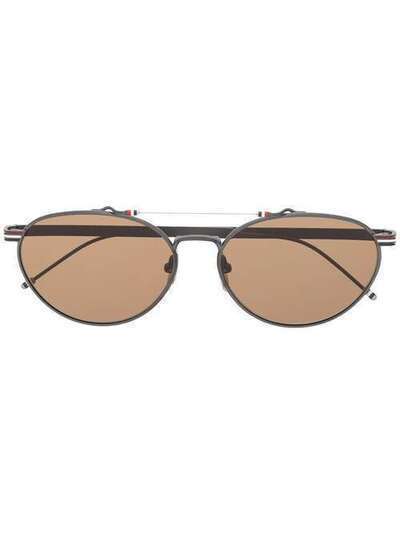Thom Browne Eyewear солнцезащитные очки в круглой оправе TBS919A03