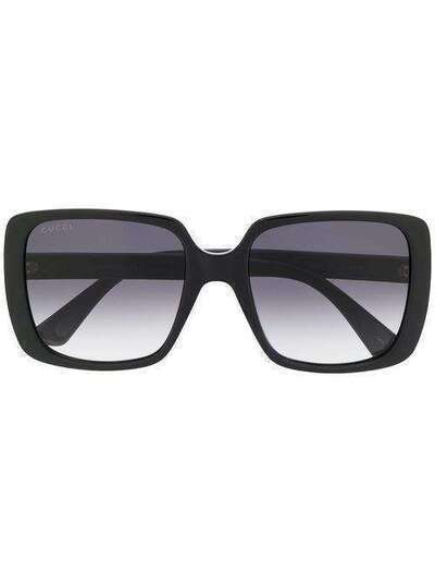 Gucci Eyewear солнцезащитные очки в квадратной оправе GG0632S001