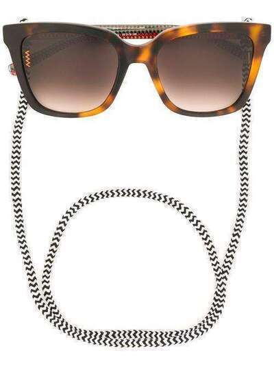 M Missoni солнцезащитные очки в оправе черепаховой расцветки MMI0003S