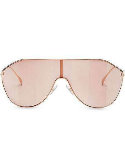 Fendi солнцезащитные очки с логотипом FF FOG425V1T