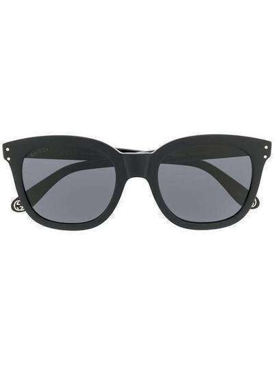 Gucci Eyewear солнцезащитные очки в квадратной оправе GG0571S001