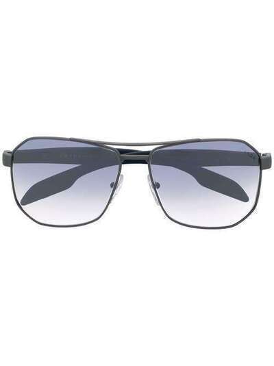 Prada Eyewear массивные солнцезащитные очки PS51VS