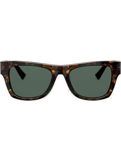 Valentino Eyewear солнцезащитные очки Wayfarer с логотипом VLogo VA4066500271