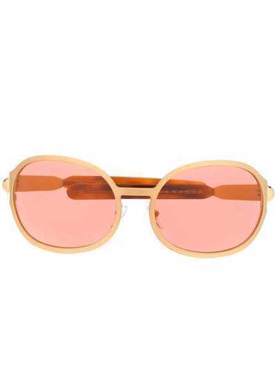 Chloé Eyewear солнцезащитные очки в круглой оправе с затемненными линзами CE149S