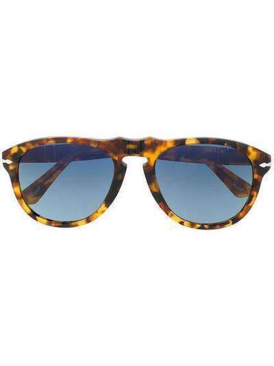 Persol солнцезащитные очки в оправе черепаховой расцветки 0PO06491052S354
