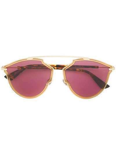 Dior Eyewear солнцезащитные очки-авиаторы 'So Real' SOREALRISE