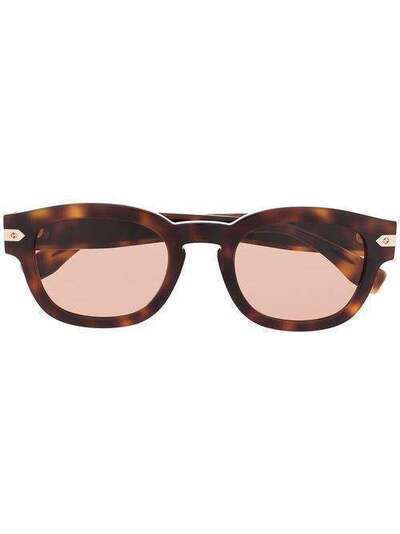 Hublot Eyewear солнцезащитные очки в оправе черепаховой расцветки H032092121