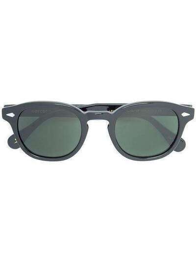 Moscot солнцезащитные очки в круглой оправе LEM020049ACSUN02
