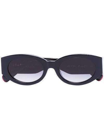Chimi солнцезащитные очки Craftmanship в круглой оправе 101237