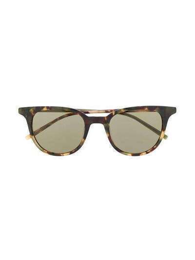 DKNY затемненные солнцезащитные очки с камуфляжным принтом DK507S