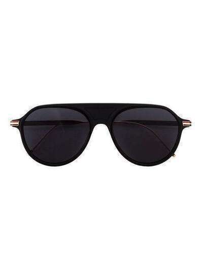 Thom Browne Eyewear солнцезащитные очки-авиаторы TB809A