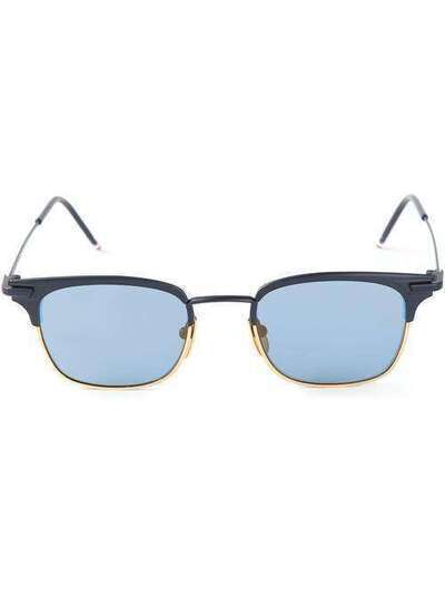 Thom Browne Eyewear солнцезащитные очки в квадратной оправе TB102