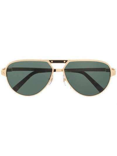 Cartier Eyewear солнцезащитные очки-авиаторы CT0101S