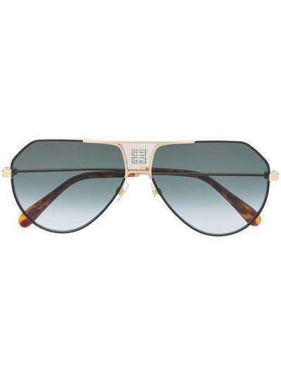 Givenchy Eyewear солнцезащитные очки GV7137/S GV7137S612M29O