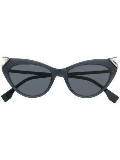Fendi Eyewear солнцезащитные очки в оправе 'кошачий глаз' FF0356S