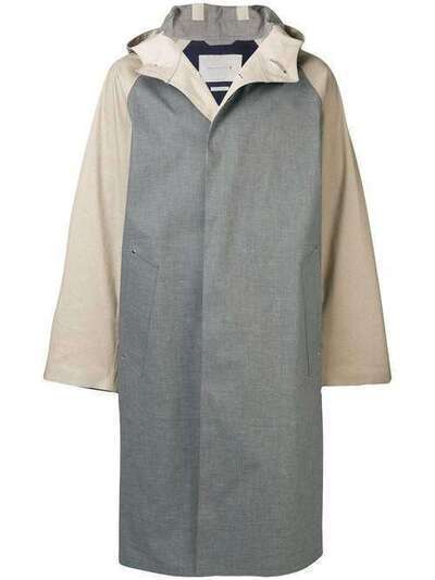 Mackintosh пальто в стиле колор-блок с капюшоном ROP6571