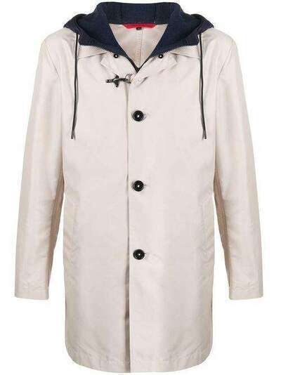 Fay многослойное пальто с капюшоном NAM62400160AXXC008