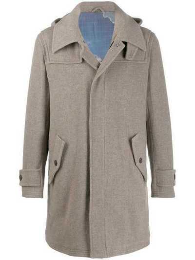 Etro пальто с капюшоном 1S2790228