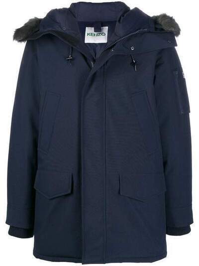 Kenzo пальто на молнии с капюшоном F965OU2611NK