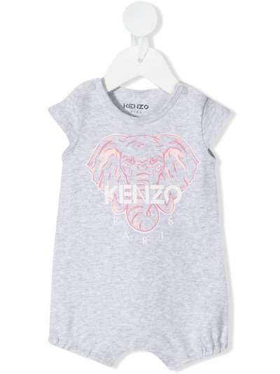 Kenzo Kids короткий комбинезон с принтом