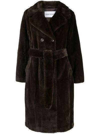 STAND STUDIO belted trench coat 606658780