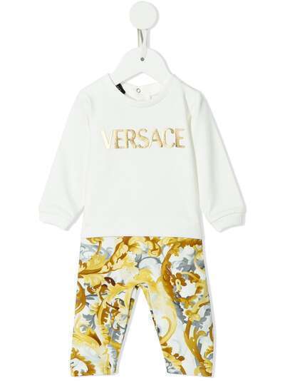 Versace Kids ромпер с логотипом