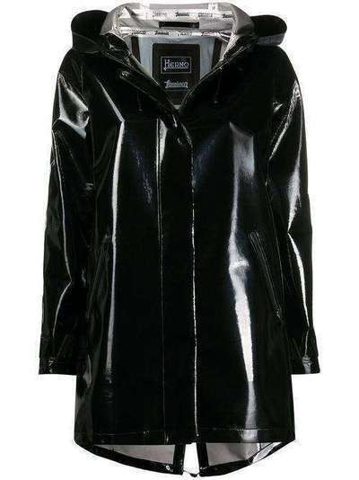 Herno виниловая куртка с капюшоном PA011DL12319