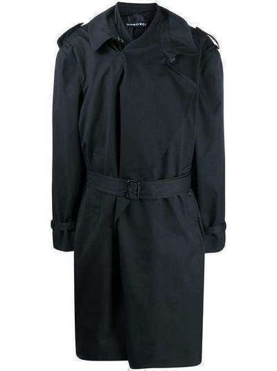 Y/Project тренч оверсайз COAT26S18F122DARKNAVY