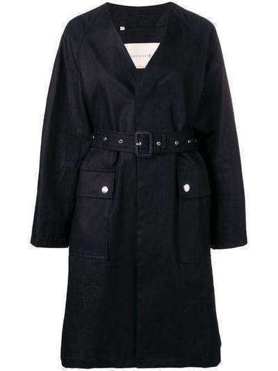 Mackintosh пальто с V-образным вырезом MO3559