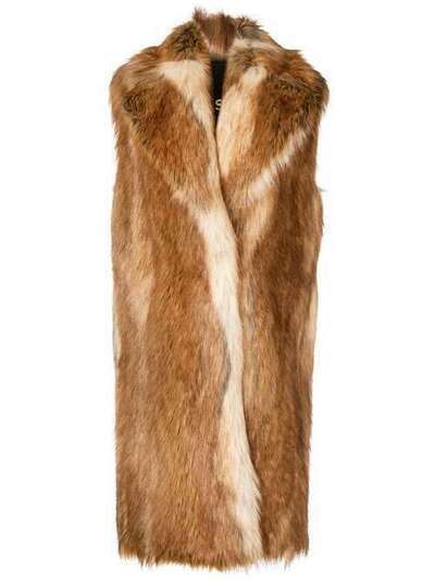 Philosophy Di Lorenzo Serafini faux fur sleeveless coat V06087176