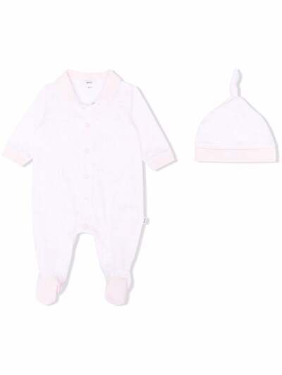BOSS Kidswear комплект для новорожденного с логотипом