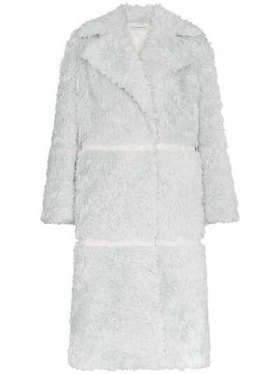 Vika Gazinskaya двубортное пальто с панельным дизайном FW182217