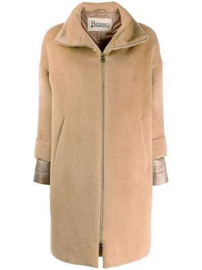 Herno фактурная куртка на молнии с капюшоном GC0244D33203