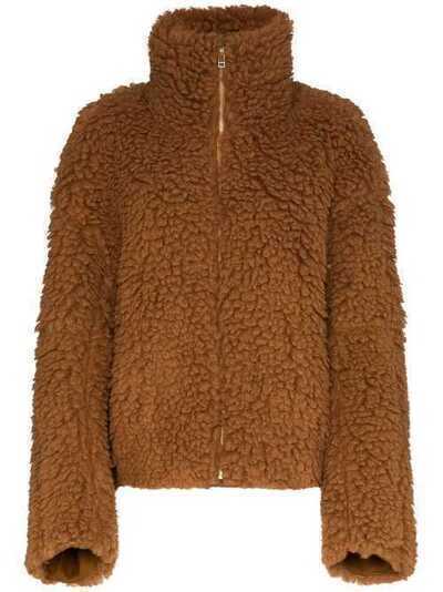 Eckhaus Latta куртка из шерпы 7015ELPS20TTEDDY