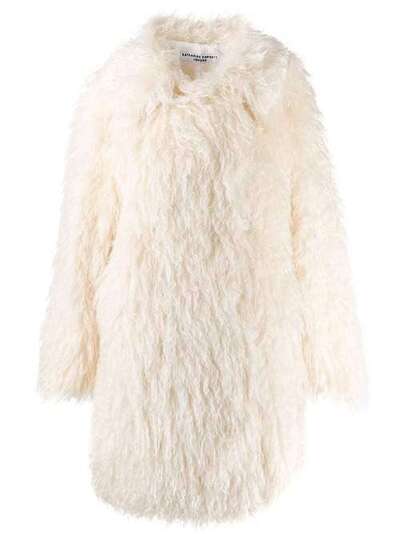 Katharine Hamnett London длинное фактурное пальто Samantha KW6008T150