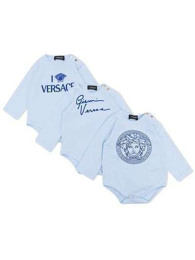 Versace Kids комплект из трех боди