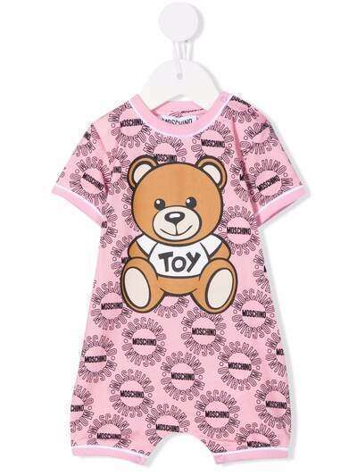 Moschino Kids шорты Teddy Bear с логотипом
